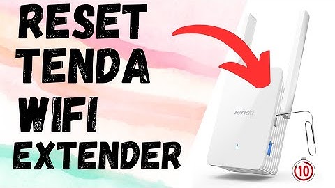 How To Reset Any Tenda WiFi Range Extender? Works For All Models | Devicessetup