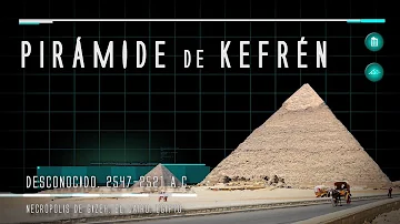 ¿Quién está enterrado en la pirámide de Kefren?