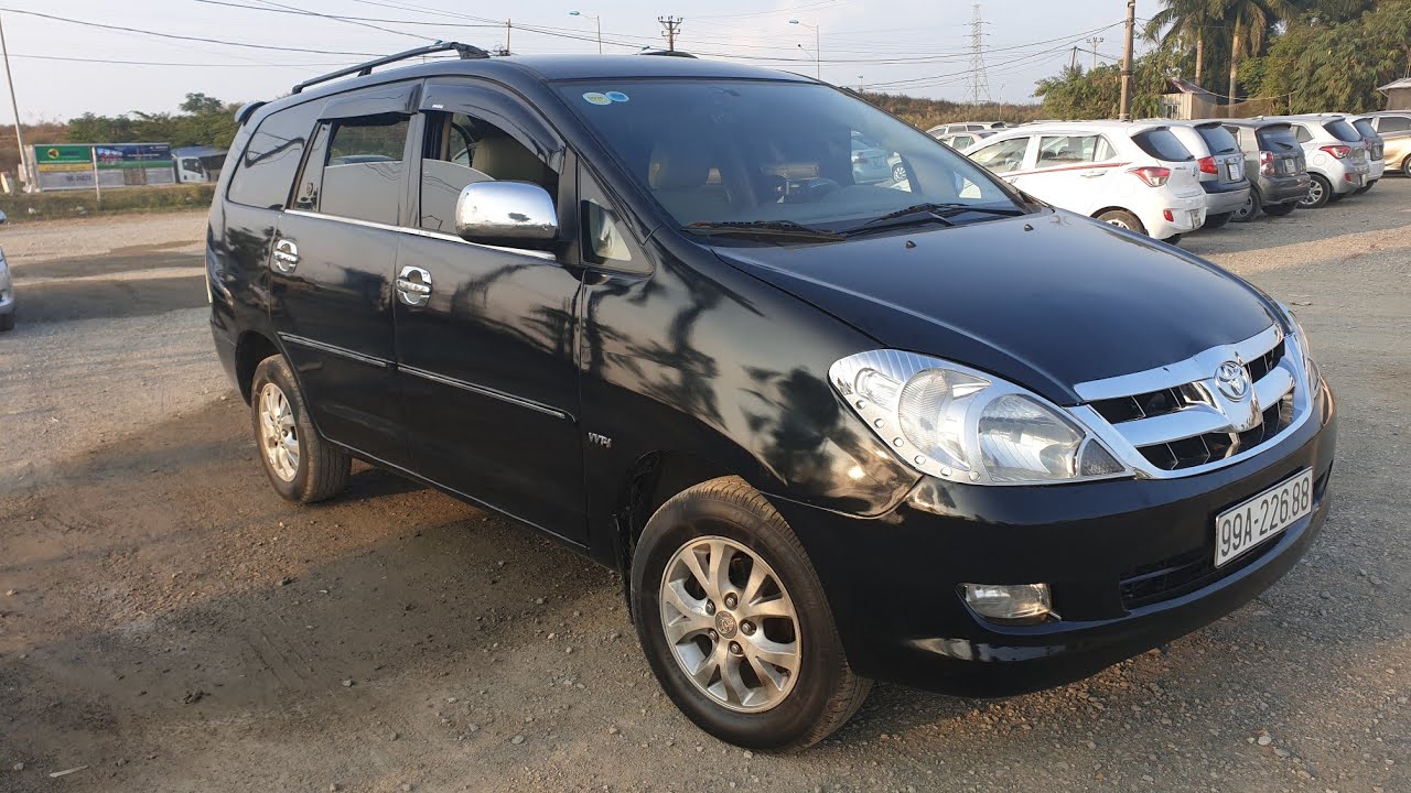 TOYOTA INOVA đời 2006 xe đang còn rất đẹp giá chỉ 282 bản G xịn đt ...