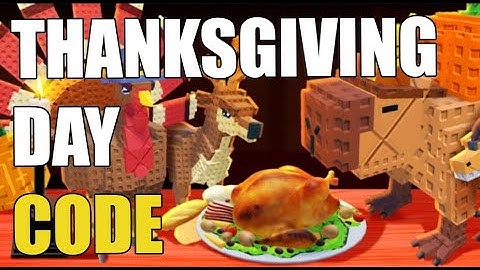 [🦃 THANKSGIVING DAY] BOUW EEN DIERENTUIN CODES [ROBLOX] | 🦃UPD 39🦃