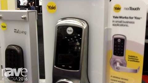 CEDIA 2016: Yale Residential Demos the neoTouch Light Commercial Communicating Door Lock