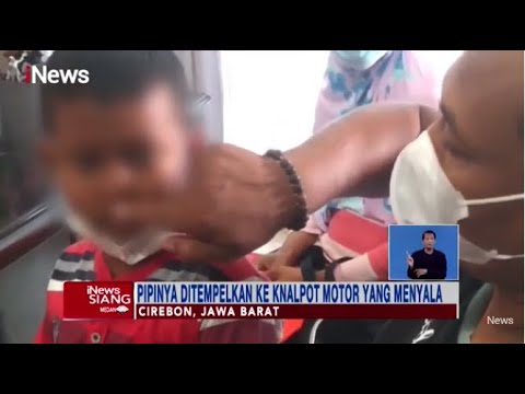 Bocah di Cirebon Dianiaya Tetangga, Paksa Pipi Korban Ditempel ke Knalpot Panas #iNewsSiang 20/10