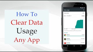 How To Clear Data Usage in any app[ Vivo]