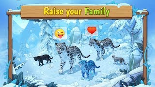 Snow Leopard Family Simulator Online ,By Area730 Simulator Games screenshot 1