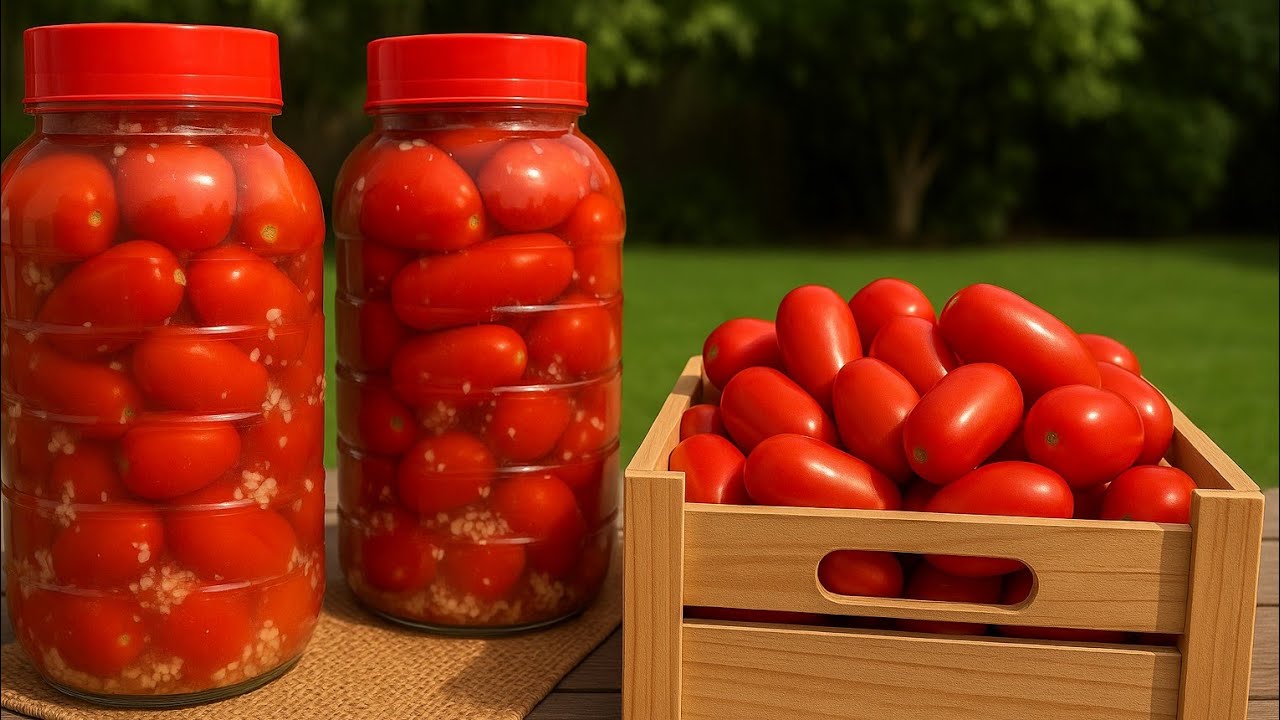 سر تمليح الطماطم الحمراء الصيفية وحفظها أكثر من عام بدون ثلاجة بطريقة طبيعية تقليدية 🍅🇹🇳