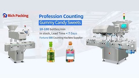 Gummy Bear Candy Counting Machine, Lead Time in 15 Days