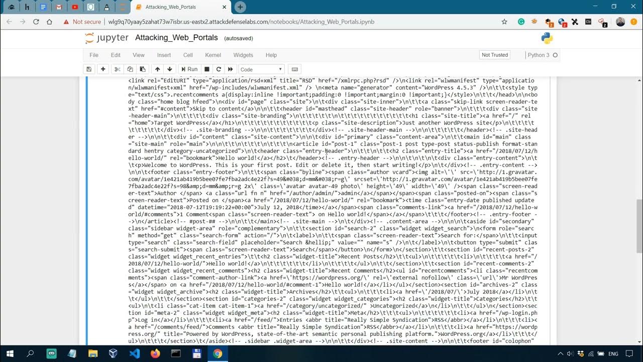 Python for Pentesters II - 6 - Attacking Web Forms with requests and ...
