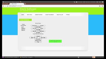 Finch Tutorial: Moving The Finch