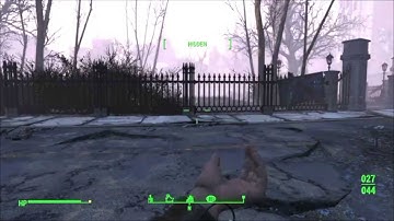 Fallout 4 - invisible weapon glitch - PS4