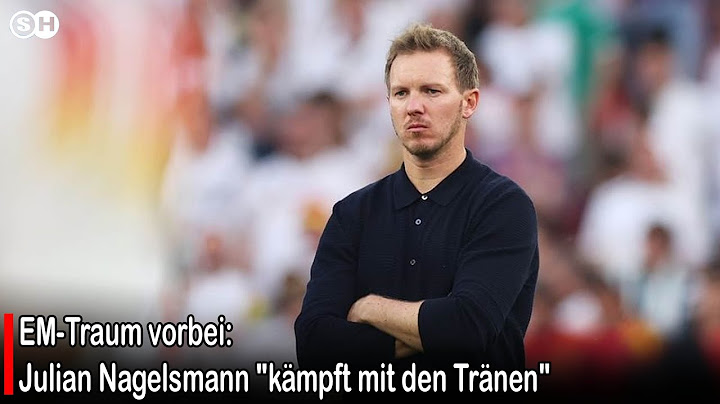 EM-Traum vorbei: Julian Nagelsmann "kämpft mit den Tränen" #germany | SH News German