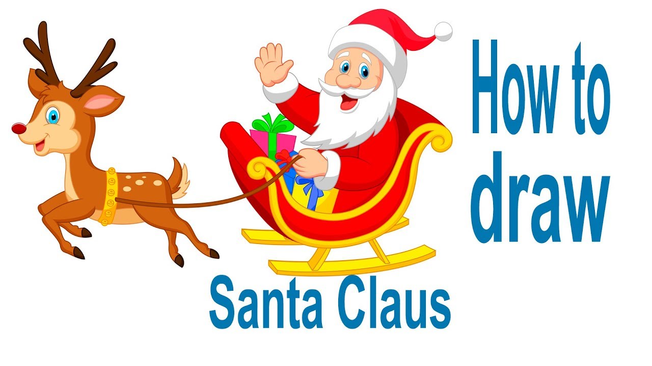 How to draw Santa Claus, New Years Drawings, #YouTubeKids, #Howtodraw, #PencilTV - YouTube