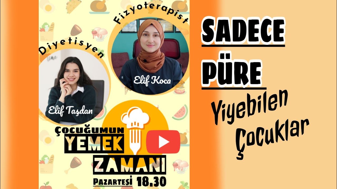 ÇOCUĞUMUN YEMEK ZAMANI - 2. Bölüm ➡️ Sadece püre yiyebilen çocuklar