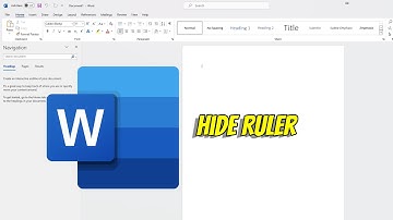 How To Show Or Hide Ruler In Microsoft Word