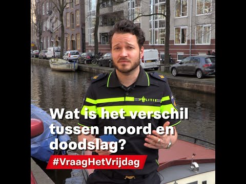 Video: Verschil Tussen Tweedegraads Moord En Doodslag