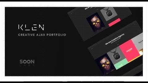 Klen - Creative Ajax Portfolio Template | Themeforest Templates