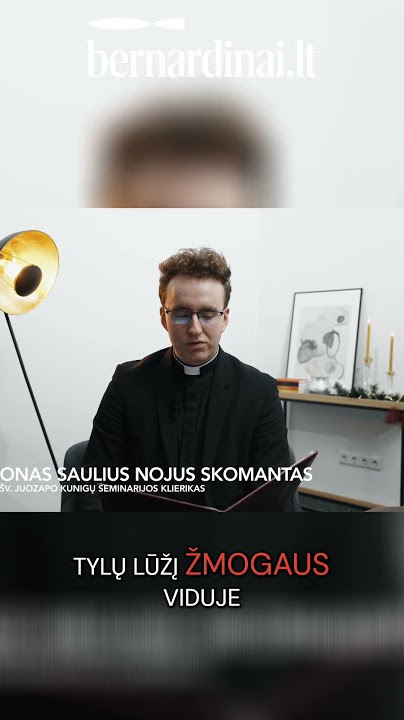 Advento Evangelija: Nebijok – tylus lūžis viduje #shorts