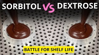 The battle for ganache shelf life!  Sorbitol vs Dextrose