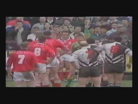 03 Llanelli V Pontypridd - Swalec Cup Semi Final - 22nd April 1995