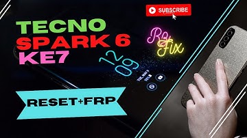 Tecno Spark 6  | Reset+Frp | done With Hydra Dongle| RzFix