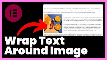 How to Wrap Text Around Image in Elementor