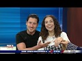 Dancers Val Chmerkovskiy and Jenna Johnson on Good Day Atlanta