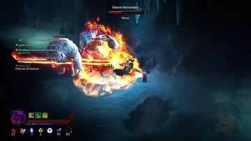 Diablo III 2.5.0 ps4 Firebird finary set dungeon (Mastery) solo + Gear /skills