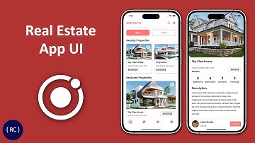 Real Estate App UI in Ionic