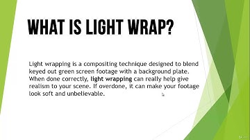 Segment on Light Wrap After Effects Tutorial (Part-19) 2020