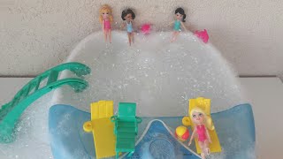 Polly Pocket Bebekler Otelin Köpük Partisinde