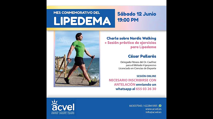 CHARLA NORDIC WALKING LIPEDEMA CSAR PALLARS
