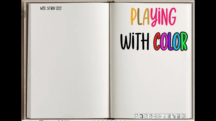 November 30, 2022 - Playing With Color