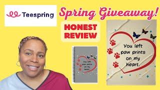 Honest Teespring Review + Spring 2024 Giveaway! screenshot 1