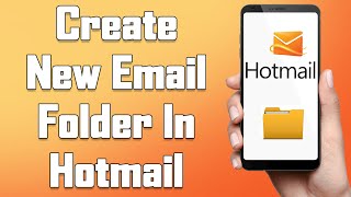 How To Create New Email Folder In Hotmail 2021 | Add New Folder In Outlook Mail Box From Mobile App screenshot 5