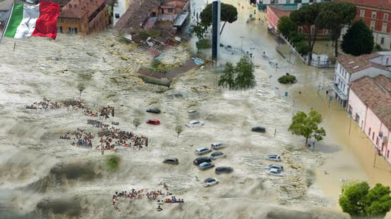 Germany is paralyzed! Saarland chaos! Serious storms and floods swept away hundreds of vehicles