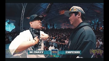 FlipTop - M Zhayt vs Empithri