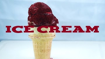Melting Ice Cream Cone Time Lapse