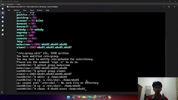 TUGAS SISTEM OPERASI || Membuat User dan Grup pada Slackware