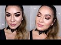 Bronzed Glowing Glam Makeup Tutorial | Morphe 35O Palette