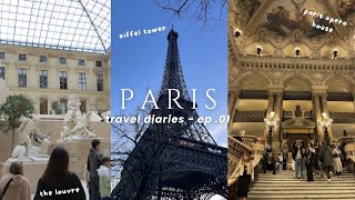travel diaries: paris 🇫🇷 museums, montmartre, versailles - ep. 01