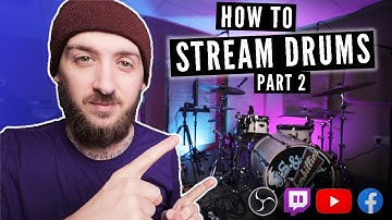 HOW TO Stream MUSIC to Twitch / YouTube / Facebook | Part 2: OBS Tutorial