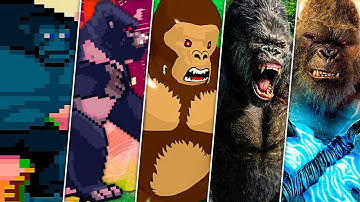 Evolution of King Kong in Games 1980 - 2022