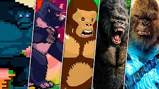 Evolution of King Kong in Games 1980 - 2022