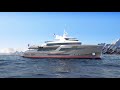 New project of  Bering Yachts - 45 meter Super Yacht