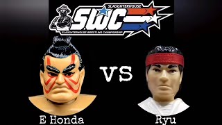 E Honda vs Ryu! Sgt Slaughter presents: The Slaughterhouse Wrestling Championship!