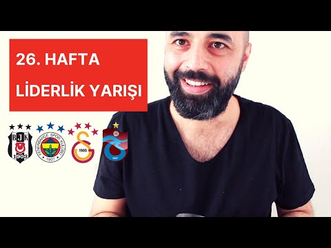 Ligde 26. Hafta Liderlik Yarışı