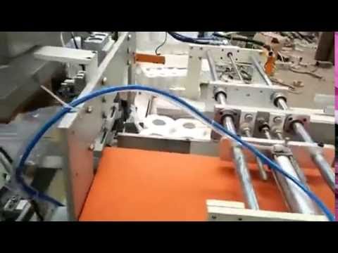 Full automatic toilet paper making machine toilet paper roll cutting machine and packaging machine