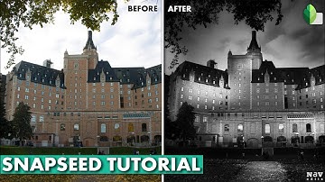 Black and White Editing Tips in Snapseed | Android | iPhone