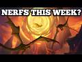 NERFS and BUFFS this week? What I think they could be!