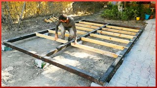 building amazing diy wood cabin step by step | tiny home | @woodworkerenginbircan