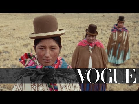 Conoce a las cholitas escaladoras de Bolivia